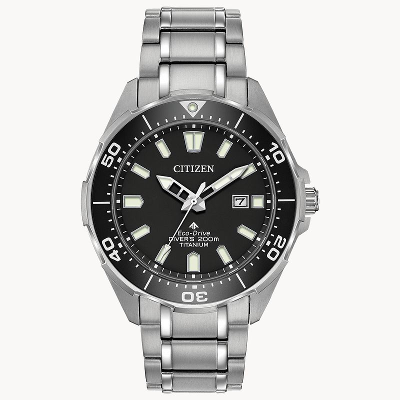 Promaster Diver Men s Eco Drive BN0200 56E Steel Watch CITIZEN
